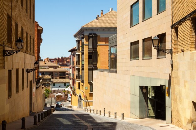 Narrow street of Huesca