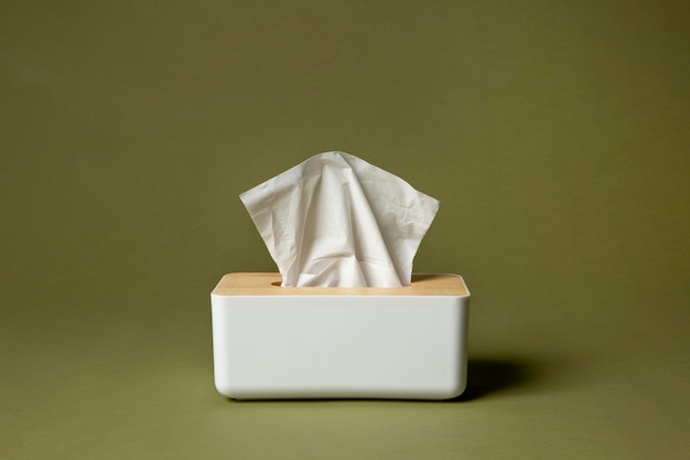 Nasal white handkerchief arrangement