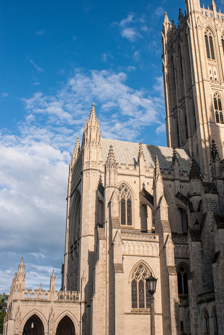 Free Photo national cathedral exterior, washington dc