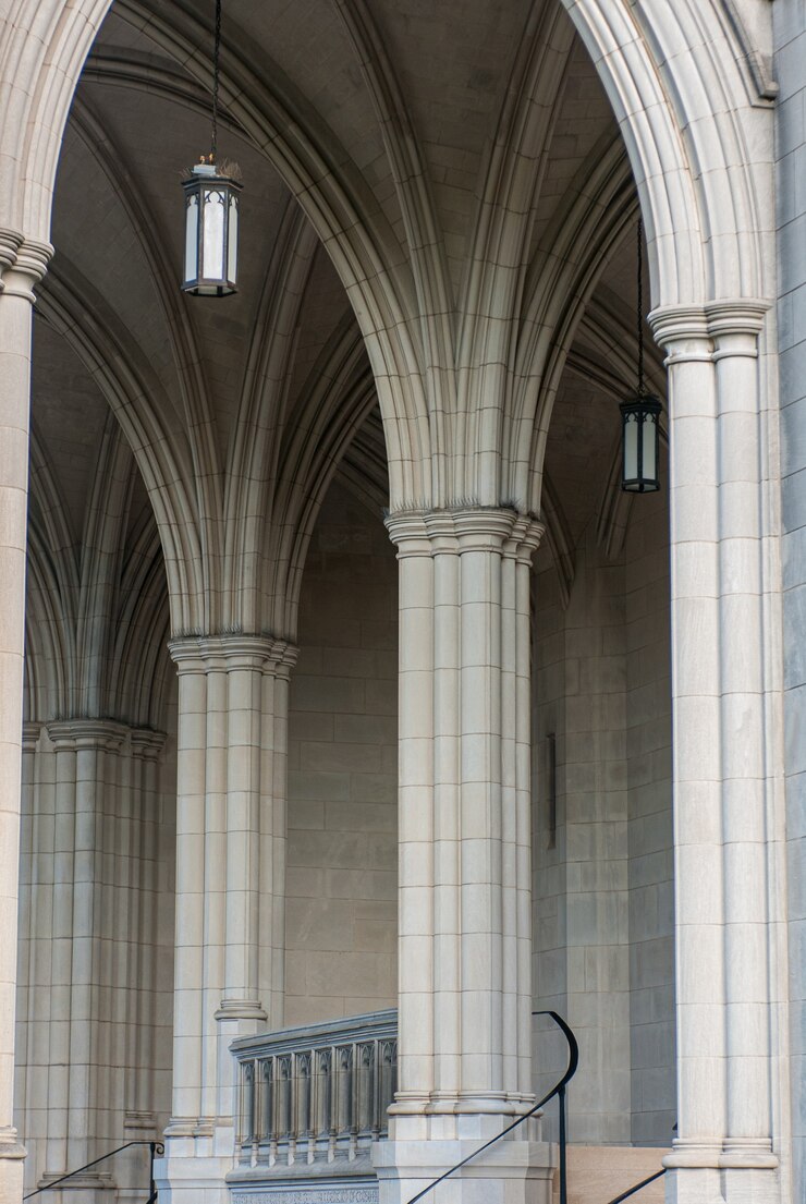 Free Photo national cathedral exterior, washington dc