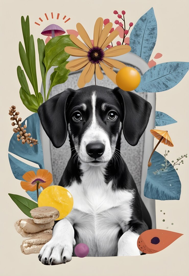 Free Photo natural animal collage