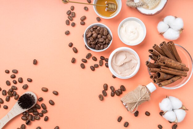 Natural cosmetics with cinnamon