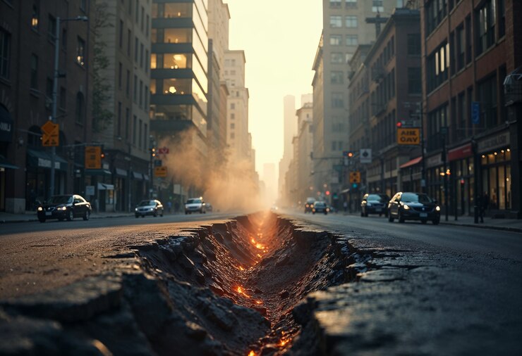 Natural disaster landscape