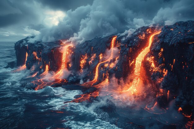 natural disaster volcanic eruption