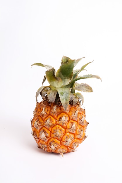 Natural pineapple isolated