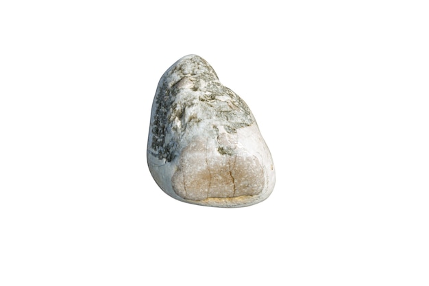 白い​背景​で​隔離​の​天然​海石​。​デザイン​の​ため​の​小石​。​高​品質​の​写真