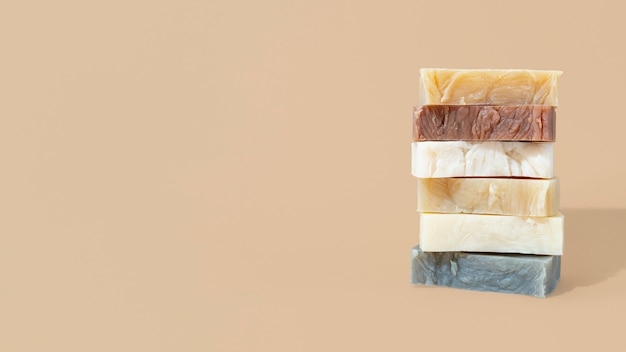 Free photo natural self care soap