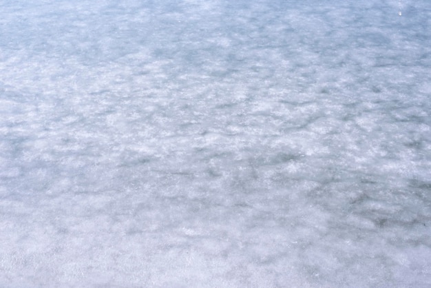 Естественная текстура ледяного замерзшего озера в качестве фона Premium Фотографии
