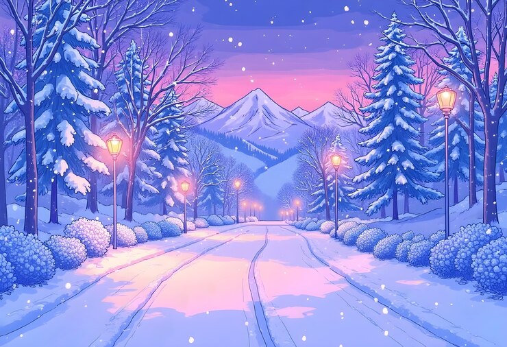 無料Photo 自然の冬のイラスト