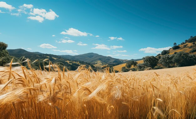 Nature landscape with vegetation and flora