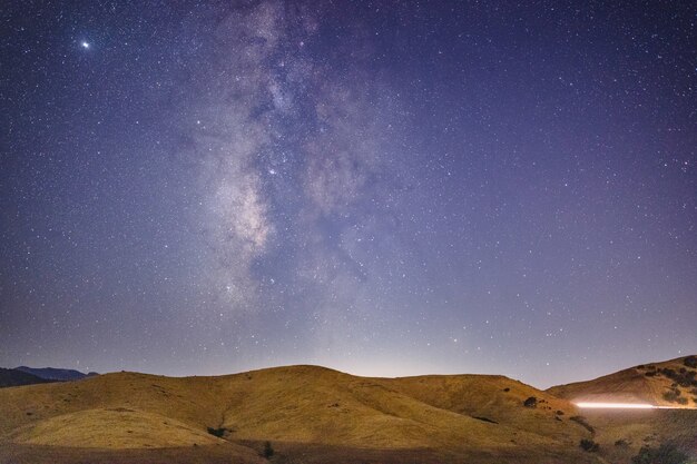 Nature outdoors at night