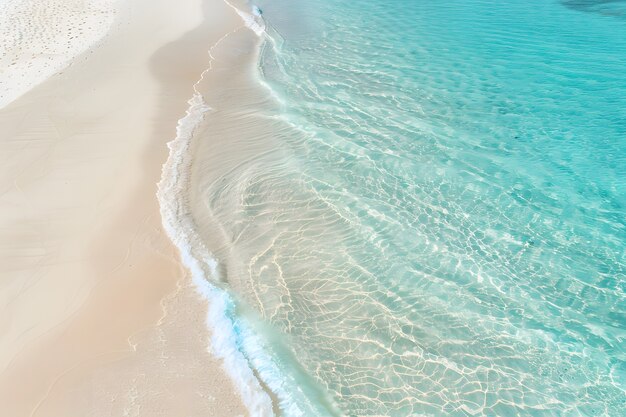 Nature sea landscape with idyllic view of water