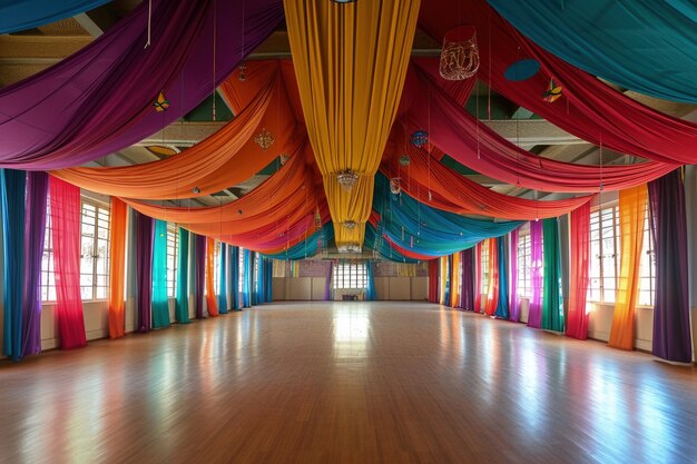 Navratri highly detailed interior decoration