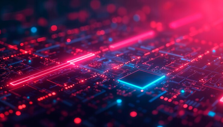 Free Photo neon gaming background