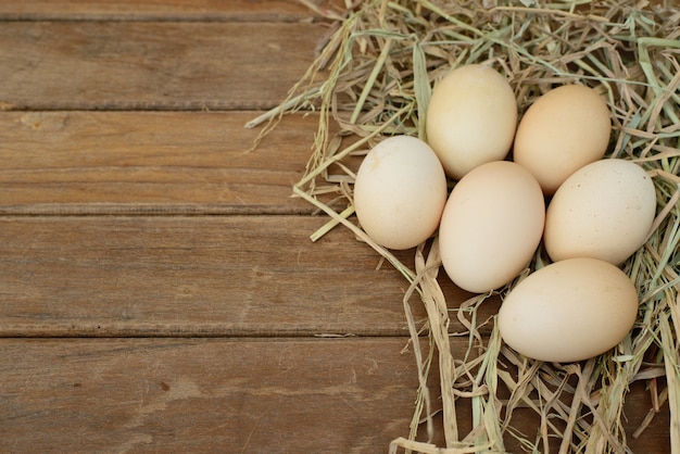 Foto gratuita nido mercato delle cucine di legno di pasqua