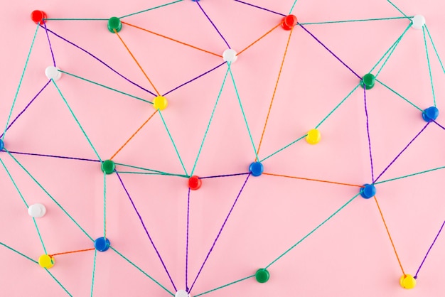 다채로운 스레드 평면도와 네트워크 개념