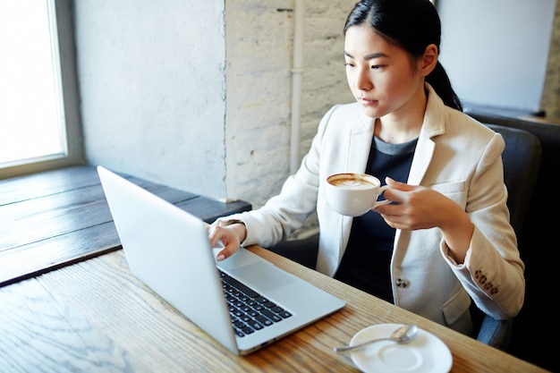 Networking by cup of coffee