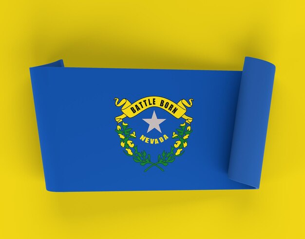 Nevada Ribbon Banner