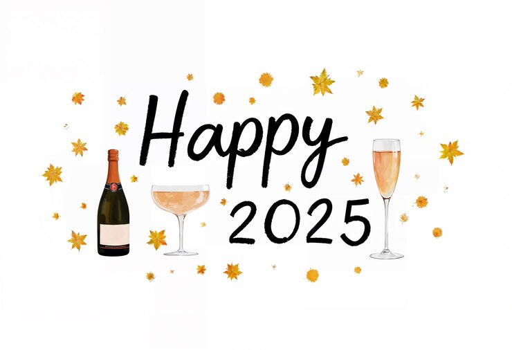 Free Photo new year greeting artwork