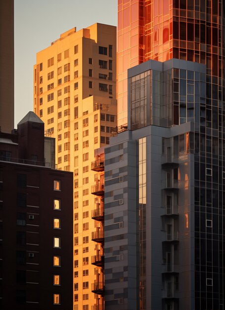 new york buildings during the day