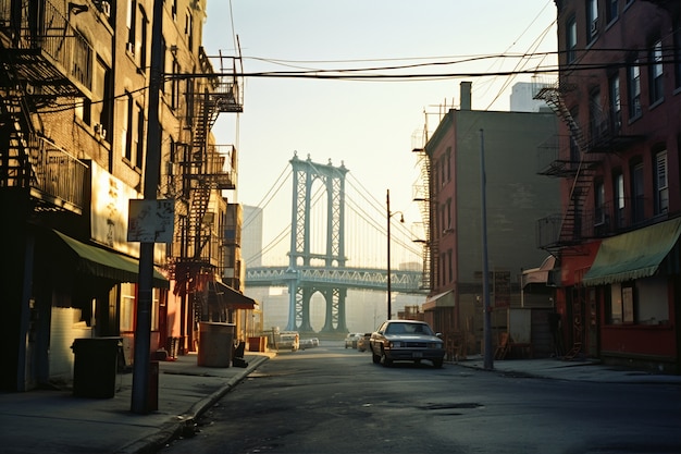 Foto gratuita edifici di new york durante il giorno