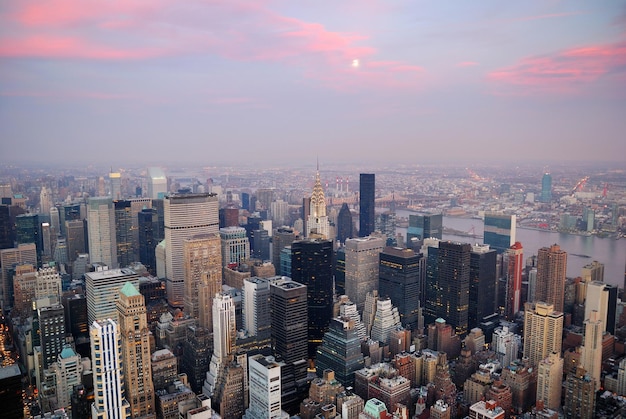 Foto gratuita veduta aerea di new york