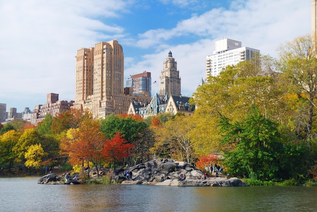 Free photo new york city central park