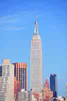 Foto gratuita empire state building di new york