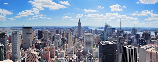Free photo new york city manhattan panorama