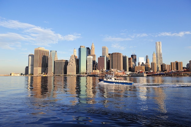 Free photo new york city manhattan panorama