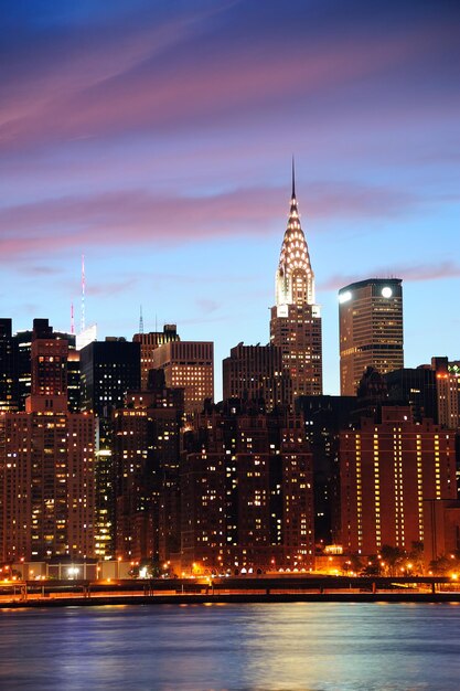 NEW YORK CITY, NY, USA - JUL 4: Chrysler Building at night on July 4, 2011 in Manhattan, New York City. It was designed by William Van Alena as Art Deco architecture and the famous landmark.