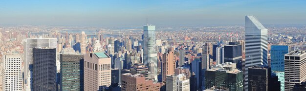Бесплатное фото Нью-йорке небоскребы