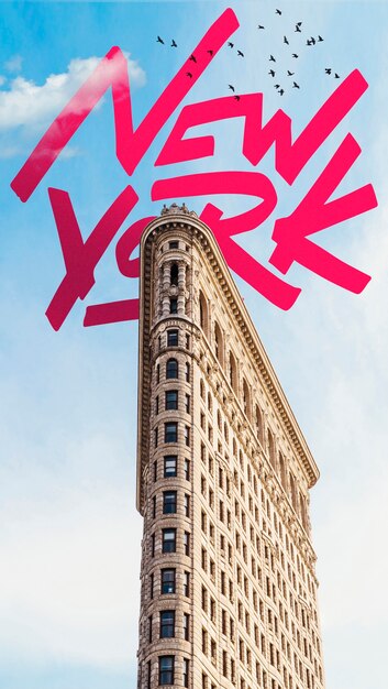 Нью-йоркский творческий коллаж