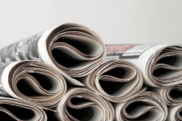 Newspaper background concept