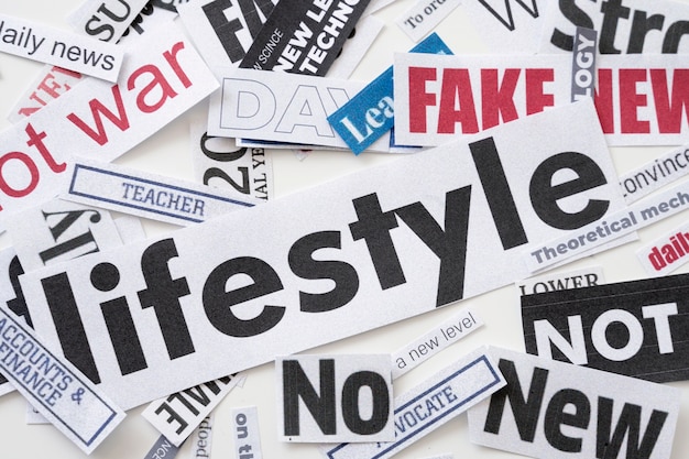Newspaper background concept
