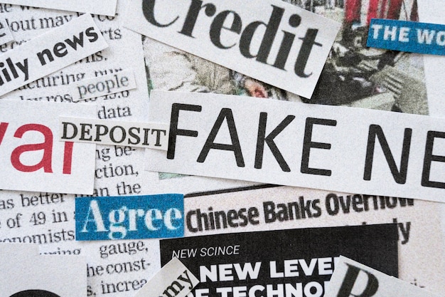 Newspaper background concept