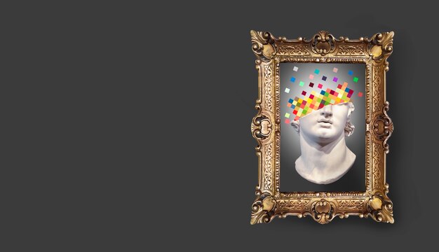 nft composition with popular artworks