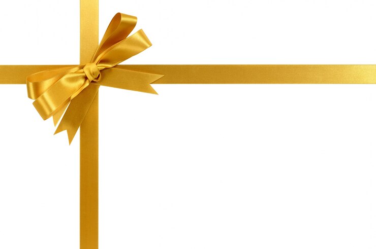 Free Photo nice bow for a christmas gift