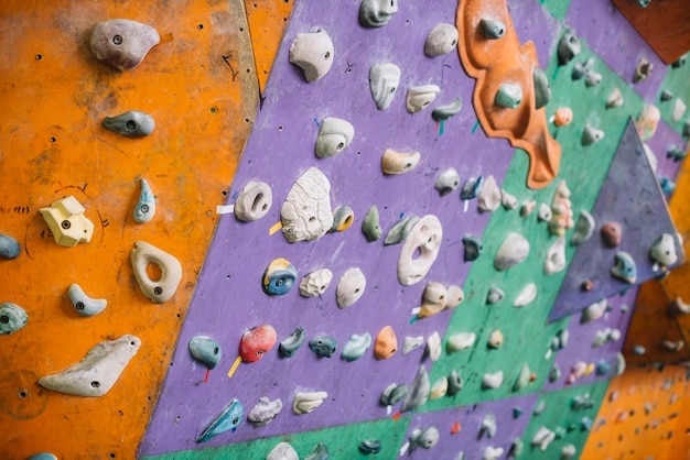 Nice climbing wall