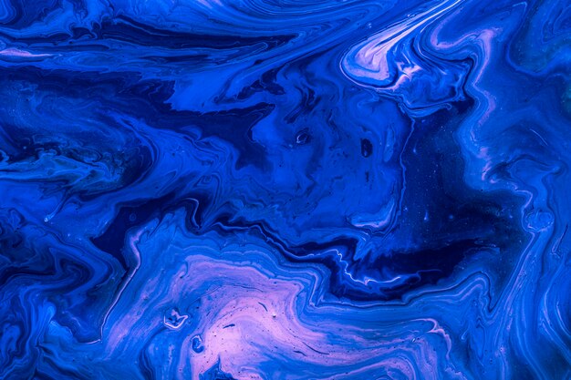 Ночной синий акрил, современное искусство