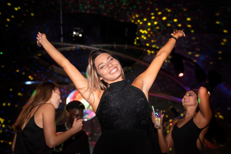 Free Photo nightlife people having fun in bars and clubs