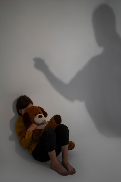Free Photo non explicit image of child abuse