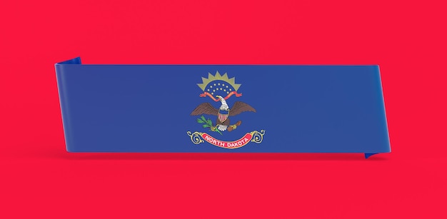 Знамя флага Северной Дакоты