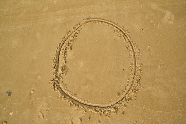 Количество написано в песок