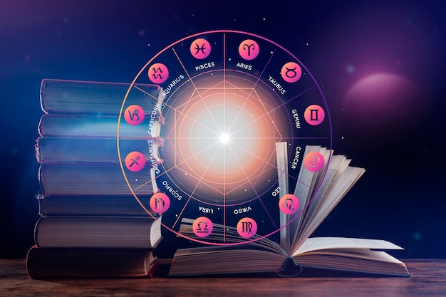 Foto gratuita composizione del concetto di numerologia