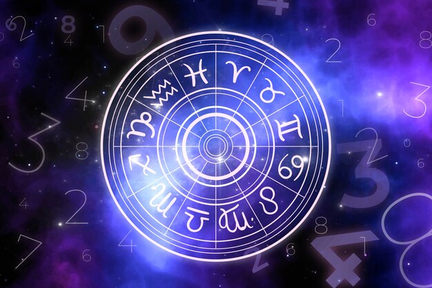 Numerology concept composition