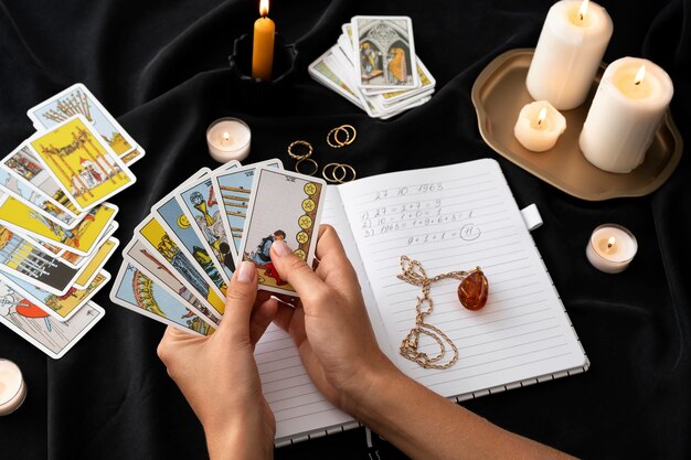 numerology concept still life
