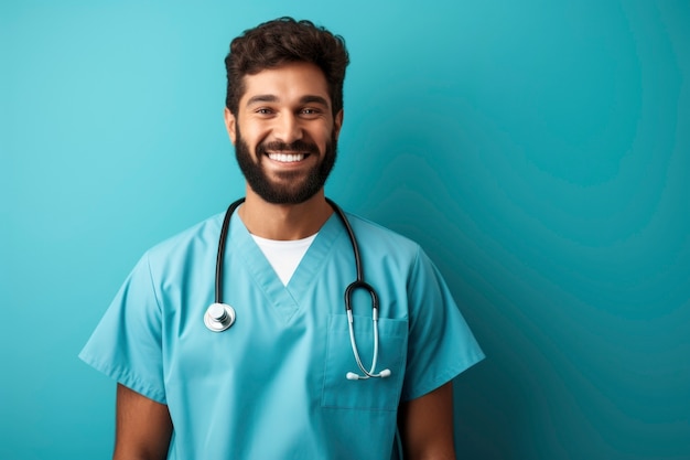 Free photo nurse portrait in hospital