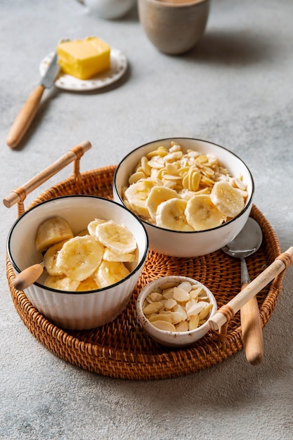 Nutritious breakfast meal assortment