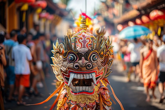 Foto gratuita celebrazione della giornata di nyepi in indonesia